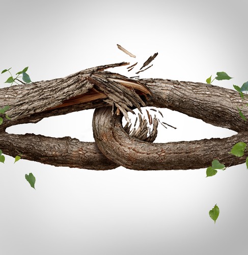 Een stockfoto die symboliseert: Relatie onder druk? Gratis advies bij NEO