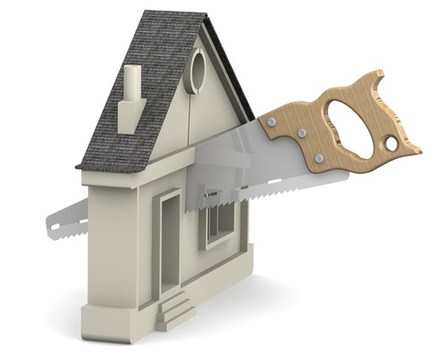 Een stockfoto die symboliseert: Bij scheiding: hoe lang woning in onverdeeldheid houden?